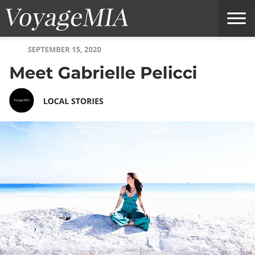 VoyageMIA: Meet Gabrielle Pelicci